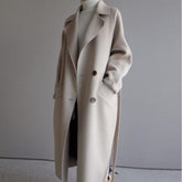 Long wool coat for the winter